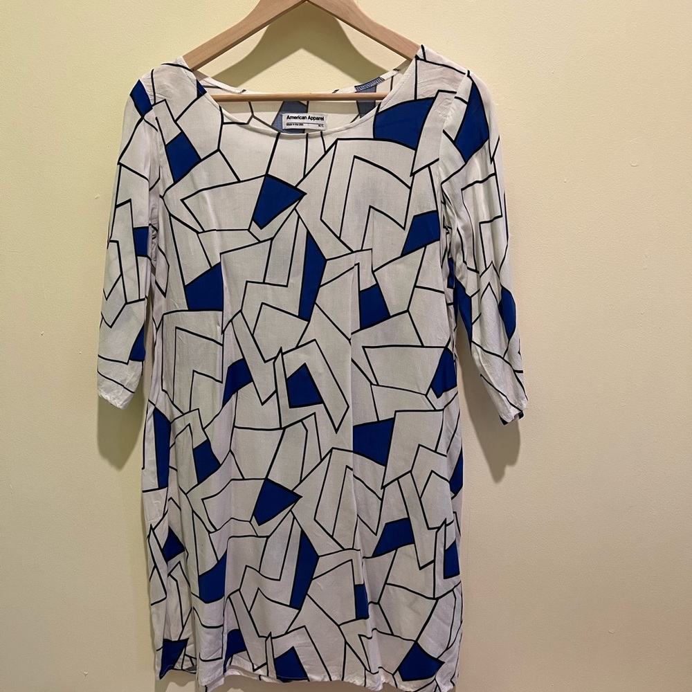 American Apparel Shift Mini Dress